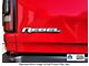 Rebel Tailgate Emblem Overlay Decal; Gloss Black (19-24 RAM 1500 Rebel)