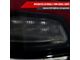 Red LED Bar Tail Lights; Matte Black Housing; Smoked Lens (09-18 RAM 1500 w/ Factory Halogen Headlights)