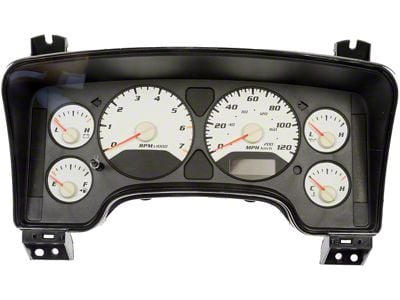 Remanufactured Instrument Cluster; 6-Guage (2007 RAM 1500 w/ Tachometer)