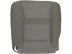 Replacement Bottom Bucket Seat Cover; Driver Side; Khaki/Tan Cloth (06-08 RAM 1500 SLT w/ Seat Flap)