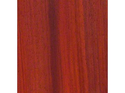 RETROLINER Real Wood Bed Liner; Paduak Wood; HydroSatin Finish; Mild Steel Punched Bed Strips (09-18 RAM 1500 w/ 6.4-Foot Box & w/o RAM Box)