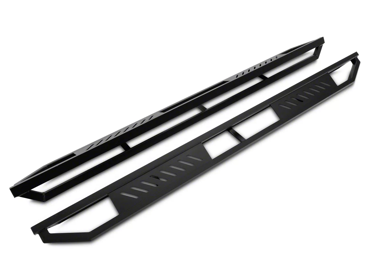 RAM 1500 Rocker Armor Side Step Bars; Matte Black (19-25 RAM 1500 Crew ...