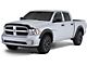 Ruff Riderz Fender Flares; Smooth Black (09-18 RAM 1500 w/ Plastic Front Bumper)