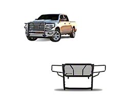 Rugged Heavy Duty Grille Guard; Black (19-24 RAM 1500, Excluding EcoDiesel, Rebel & TRX)