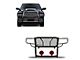 Rugged Heavy Duty Grille Guard with 7-Inch Red Round Flood LED Lights; Black (09-18 RAM 1500, Excluding Rebel)