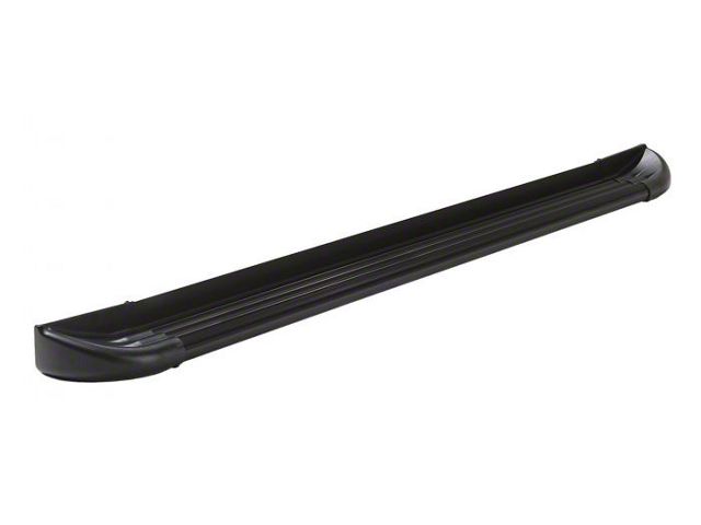 Multi-Fit TrailRunner Running Boards without Mounting Brackets; Black (02-08 RAM 1500 Regular Cab)