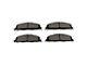 Semi-Metallic Brake Pads; Rear Pair (2012 RAM 1500 Tradesman HD)