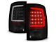 Sequential LED Tail Lights; Black Housing; Smoked Lens (09-18 RAM 1500 w/ Factory Halogen Tail Lights)