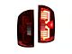 Sequential LED Tail Lights; Chrome Housing; Red Lens (02-06 RAM 1500)