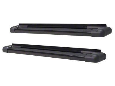 Westin SG6 LED Running Boards; Black (19-25 RAM 1500 Crew Cab)