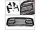 Shutter Style Upper Replacement Grille; Black/Red (13-18 RAM 1500, Excluding Rebel)