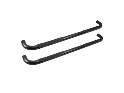 Signature 3-Inch Nerf Side Step Bars; Black (98-01 RAM 1500 Quad Cab)