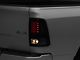 LED Tail Lights; Gloss Black Housing; Smoked Lens (09-18 RAM 1500 w/ Factory Halogen Tail Lights)