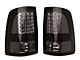 LED Tail Lights; Gloss Black Housing; Smoked Lens (09-18 RAM 1500 w/ Factory Halogen Tail Lights)