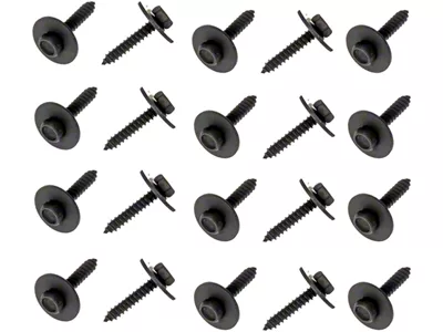 Splash Shield Retaining Self-Tapping Bolt; M4-1.59 x 25mm; 2-Pieces (12-21 RAM 1500)