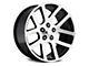 SRT-10 Style Gloss Black Machined 5-Lug Wheel; 20x9; 25mm Offset (94-01 RAM 1500)