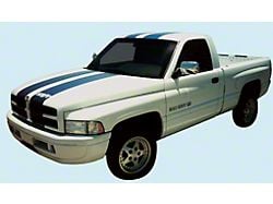 SS/T Stripe Kit; Blue (97-98 RAM 1500)