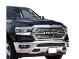 Stainless Steel Billet Lower Grille Insert; Black (19-24 RAM 1500 w/o Front Parking Sensors, Excluding Rebel & TRX)