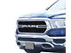 Stainless Steel Billet Upper Grille Overlay; Black (19-24 RAM 1500 Tradesman)