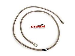 Stainless Steel Braided Air Hose; 60-Inch