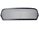 Stainless Steel Rivet Upper Grille Insert; Black (19-24 RAM 1500 Big Horn, Laramie, Lone Star, Tradesman)