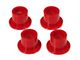 Steering Rack Bushing Kit; Red (02-07 2WD RAM 1500)