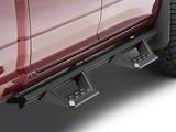 STX Drop Side Step Bars; Black (09-18 RAM 1500 Crew Cab)