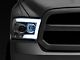 Switchback Sequential LED C-Bar Projector Headlights; Chrome Housing; Clear Lens (09-18 RAM 1500 w/ Factory Halogen Non-Projector Headlights)