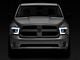 Switchback Sequential LED C-Bar Projector Headlights; Chrome Housing; Clear Lens (09-18 RAM 1500 w/ Factory Halogen Non-Projector Headlights)