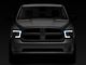 Switchback Sequential LED C-Bar Projector Headlights; Matte Black Housing; Clear Lens (09-18 RAM 1500 w/ Factory Halogen Non-Projector Headlights)
