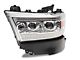 Switchback Sequential LED Turn Signal Projector Headlights; Chrome Housing; Clear Lens (19-24 RAM 1500 w/ Factory Halogen Headlights)