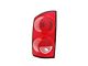 CAPA Replacement Tail Light; Chrome Housing; Red/Clear Lens; Passenger Side (07-08 RAM 1500)