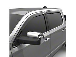 EGR Tape-On Window Visors; Front and Rear; Dark Smoke (19-25 RAM 1500 Crew Cab)