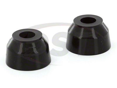 Tie Rod Dust Boot Set; Round Style; Black (94-01 RAM 1500)