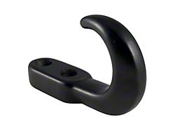 Tow Hook; Black (Universal; Some Adaptation May Be Required)