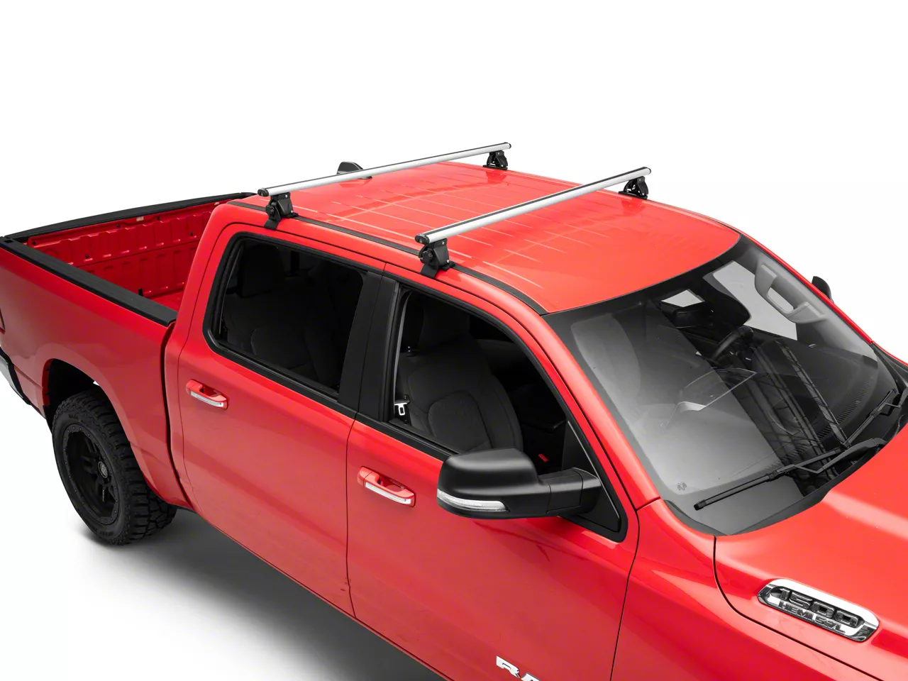 RAM 1500 Traveler Cross Bar Roof Rack; Silver; 60-Inch (13-25 RAM 1500 ...