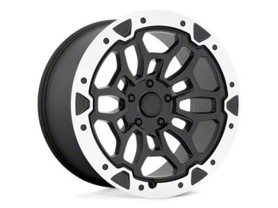 Performance Replicas TRX Style Gloss Black Machined 5-Lug Wheel; 20x10; 19mm Offset (02-08 RAM 1500, Excluding Mega Cab)
