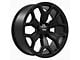 TRX Style Matte Black 6-Lug Wheel; 22x9; 18mm Offset (19-25 RAM 1500)