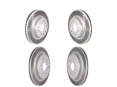 Vented 6-Lug Rotors; Front and Rear (19-24 RAM 1500, Excluding TRX)