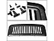 Vertical Fence Style Upper Replacement Grille; Gloss Black (09-12 RAM 1500)