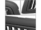 Vertical Fence Style Upper Replacement Grille; Matte Black (09-12 RAM 1500)