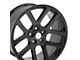 Viper Style Gloss Black 5-Lug Wheel; 22x10; 25mm Offset (94-01 RAM 1500)