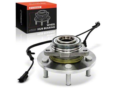 Wheel Bearing and Hub Assembly with ABS Sensor; Front (12-18 RAM 1500)