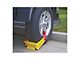 Wheel Chock Lock; Yellow