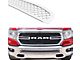 Wire Mesh Lower Grille Insert; Chrome (19-24 RAM 1500 w/o Front Parking Sensors, Excluding Rebel & TRX)