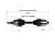 Xtreme Duty CV Axles; Front (06-11 4WD RAM 1500)