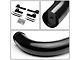 3-Inch Round Side Step Bars; Black (06-09 RAM 2500 Mega Cab)