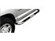 3-Inch Round Side Step Bars; Stainless Steel (03-09 RAM 2500 Quad Cab)