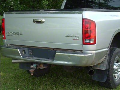 4-Inch Aluminized Turbo-Back Dual Exhaust System with HVS Welded Muffler; Side Exit (03-04 5.9L RAM 2500 w/o Catalytic Converter)