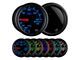 45 PSI Boost / Vacuum Gauge; Tinted 7 Color (Universal; Some Adaptation May Be Required)